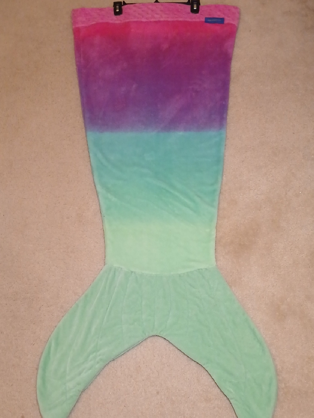 Blankie Tails Mermaid Tail Fleece Blanket